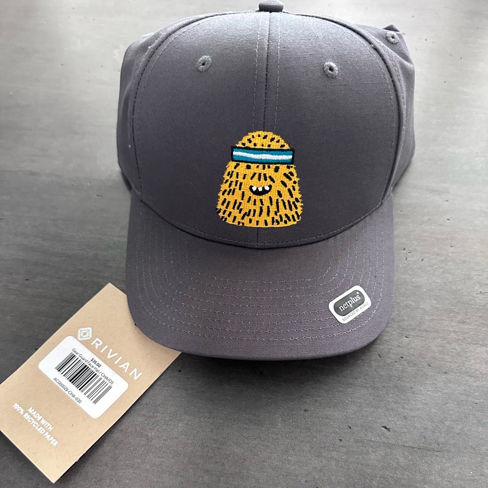 Rivian Gray Gear Guard Face Hat